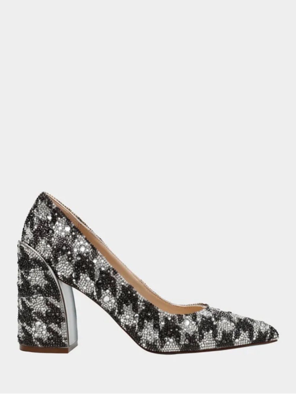 Betsey Johnson Jody Houndstooth pump